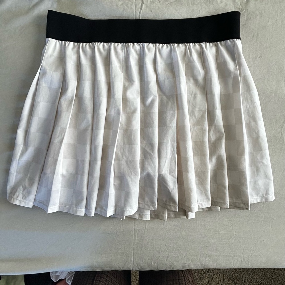 JoyLab Black and White Skater Skirt